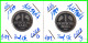 ALEMANIA GERMANY  - ( EUROPA ) 2 MONEDAS  - VALOR 1.00 MARCO AÑO 1980 CECA - G.-  D.PROOF - 1 Mark