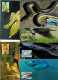 AUSTRALIA 2006 MiNr. 2719 - 2725 Australien  SNAKES  Fishes  REPTILES Marine Life 6v MC  7.00 € - Serpents