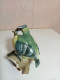 Delcampe - Statuette Oiseau En Ceramique Ancien Hauteur 9,5 Cm X 9 Cm - Altri & Non Classificati