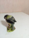 Delcampe - Statuette Oiseau En Ceramique Ancien Hauteur 7 Cm X 6 Cm - Andere & Zonder Classificatie