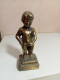 Statuette Ancienne En Régule Hauteur 11 Cm - Metal