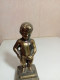 Statuette Ancienne En Régule Hauteur 11 Cm - Metall