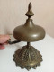 Delcampe - Cloche D'acueil En Bronze Hauteur 17 Cm - Glocken