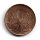 2016 Czech Republic 10 Korun Circulated Coin KM#4 (Brno Cathedral) - Czech Republic