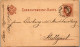 44707 - Tschechoslowakei - Ganzsache , Karlsbad - Stuttgart - Gelaufen 1882 - ...-1918 Voorfilatelie