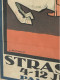 Affiche Originale Exposition Philatélique Internationale Strasbourg 1927 L. Ph. Kamm Facteur à Cheval Cathédrale 60x40cm - Filatelistische Tentoonstellingen