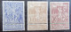 71/73 'Expo Brussel' - Postfris ** - Côte: 25 Euro - 1894-1896 Expositions