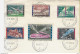 -Enveloppe Affranchie De La Série De Timbres "expo 58"-affranchis à L'expo 58,avec Timbres Expo 58 - - 1958 – Bruselas (Bélgica)