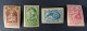 Russia, Soviet Union, 1923 Mi. 224C-227C, MNH - Unused Stamps