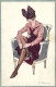 PC F. FABIANO, ARTIST SIGNED, GLAMOUR, RISQUE, Vintage Postcard (b49698) - Fabiano