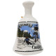 Vintage Decorative Porcelain Bell 4.2.28 - Sonstige & Ohne Zuordnung