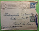 Lettre Flamme Krag ALGER Algérie Type Mosquée No 47, 50 C Bleu , TAXE France 60 C > Poste Restante VERNET LES BAINS 1926 - Segnatasse