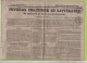 JOURNAL POLITIQUE TOULOUSE 09 09 1835 - LA FOUDRE - LONS LE SAULNIER - KALISCH - DOMGERMAIN - BATEAUX A VAPEUR  AMERIQUE - 1800 - 1849