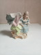 Statuette En Porcelaine XVIIIème Hauteur 10,5 X 10 Cm - Altri & Non Classificati