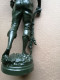 Delcampe - UNE SCULPTURE- LE FAUCHEUR  PAR ROUSSEAU - Metal