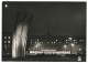 Zentralflughafen Mit Denkmal Am Platz Der Luftbrücke Berlin Tempelhof Bei Nacht 1950-60 Unused Photo Postcard Klinke &Co - Tempelhof