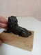 Delcampe - Statuette Lion En Régule Sur Support Marbre Longueur 10 Cm - Metaal