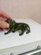 Delcampe - Statuette élephant En Malachite Longueur 13 Cm - Arte Africano