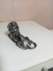 Delcampe - Statuette Lion En Alu XIXème Longueur 11 Cm Hauteur 7 Cm - Afrikanische Kunst