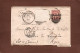 (RECTO / VERSO) PLI EN 1875  DE LONDRES - CACHET AMB. CALAIS - CACHET AMBULANT TRI FERROVIAIRE AU DOS BORDEAUX A CETTE - Lettres & Documents