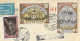 URSS LETTRE DE 1958 POUR PARIS FRANCE  - THEATRE DU BOLCHOI ET COMPOSITEURS ( 1951 ) SATELLITE ESPACE ( 1957 ) - A VOIR - Storia Postale
