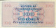 Czechoslovakia 100 Korun, P-67a (18.5.1945) - UNC - Tchécoslovaquie