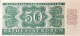 Czechoslovakia 50 Korun, P-71aS (29.8.1950) - UNC - SPECIMEN - Cecoslovacchia