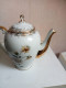 Delcampe - Théière Ancienne En Porcelaine De Limoges Hauteur 24 Cm - Theepot