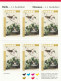 Canada 2004, Postfris MNH, Bird Drawings By John James Audubon. - Full Booklets