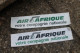 Autocollants D'AIR AFRIQUE  Années 60 Sénégal - Autocollants