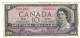 Canada 10 Dollars 1954 F "B/D" Coyne-Towers Devil's Face - Kanada