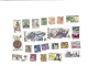 Collection De 90 Timbres Oblitérés. - Collections, Lots & Séries