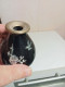 Delcampe - Vase XIXème Decor En Nacre Cloisonné Hauteur 9 Cm Diamètre 7 Cm - Jarrones