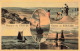 BELGIQUE - Coxyde - Multivues - Colorisé - Carte Postale Ancienne - Koksijde