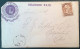 Canada RARE MONTREAL TELEGRAPH Co Envelope Cds 1874/MONT 6c Queen Victoria>Cleveland Ohio US (cover Telegram Telegramme - Lettres & Documents