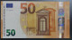 50 EURO S050E2 Italy Serie SL Ch 11 Lagarde Perfect UNC - 50 Euro