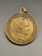 PENDENTIF MEDAILLE EXPOSITION UNIVERSELLE DE TURIN 1911 ITALIE / 21mm 4.26g - Profesionales/De Sociedad