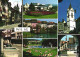 WIL, MULTIPLE VIEWS, CHURCH, STATUE, STRAND, FOUNTAIN, LAKE, SWITZERLAND - Wil