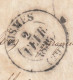 1836 - Grand Cachet NISMES Nîmes Sur Lettre Pliée Du Conservateur Des Forêts Vers Aigaliers Via UZES - Décime Rural - 1801-1848: Précurseurs XIX