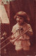 ENFANT - Petite Fille Avec Un Trombone - Instrument De Musique - Carte Postale Ancienne - Autres & Non Classés