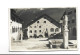 CPA PHOTO  DORFPLATZ IN ZUOZ, ENGADIN (voir Timbre) - Zuoz