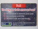 CARTE A PUCE   DEMO   TEST   PUCE BULL  CARTES 97 - Exhibition Cards