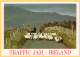 2 PCs - Rush Hour Traffic Jam Caused By Sheep - Irish Countryside - Ireland - Autres & Non Classés