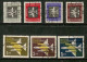 GERMAN DEMOCRATIC REPUBLIC   Scott # C 1-7 USED (CONDITION AS PER SCAN) (Stamp Scan # 990-13) - Airmail