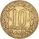 Monnaie, États De L'Afrique Centrale, 10 Francs, 1983 - Centrafricaine (République)