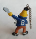 SESAME STREET - JIM HENSON FIGURINE Bullyland BULLY BART GUITARISTE Monté En Porte-clés - Sonstige & Ohne Zuordnung