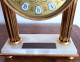 Delcampe - VEDETTE Seltene Französische Onyx Kaminuhr Vergoldet - Horloge: Antiek
