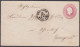 ⁕ German BADEN 1868 ⁕ FREIBURG 3 Kreuzer ⁕ Old Stationery Cover - Enteros Postales