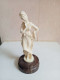 Statuette Ancienne En Marbre Blanc Hauteur 18 Cm - Pietre E Marmi