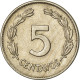 Monnaie, Équateur, 5 Centavos, Cinco, 1946, TTB, Copper-nickel, KM:75b - Ecuador